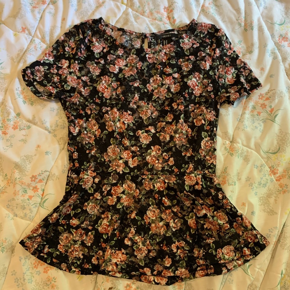 Floral Lace Blouse
